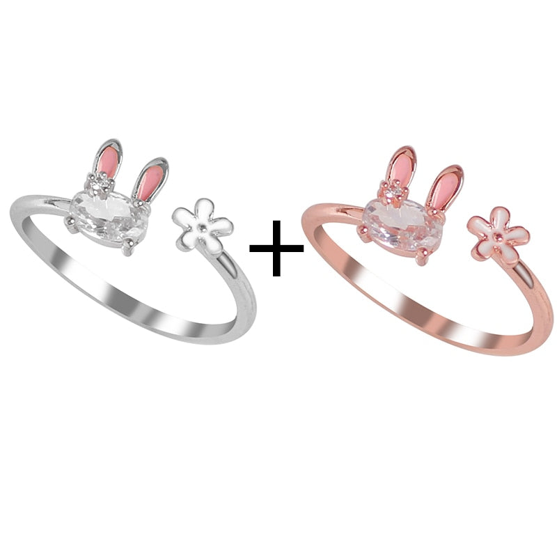 Cute Rabbit Rings - animalchanel