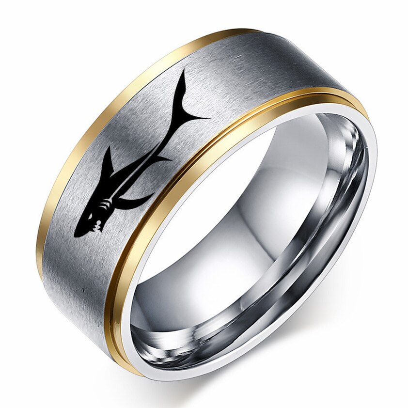 Unique  Shark Ring - animalchanel