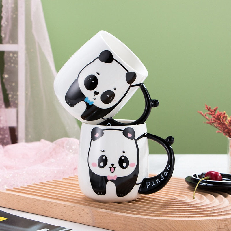Amazing 3D panda coffee mugs - animalchanel