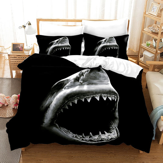 Amazing Shark Duvet Cover