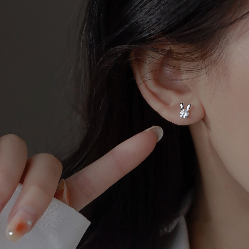 Cute buuny earring - animalchanel