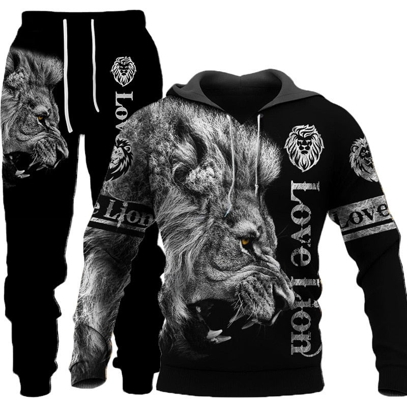 Unique lion Hoodies - animalchanel