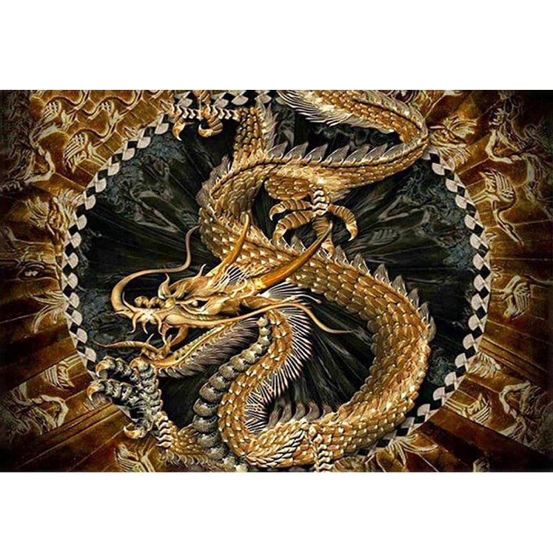 Amazing Dragon Canvas