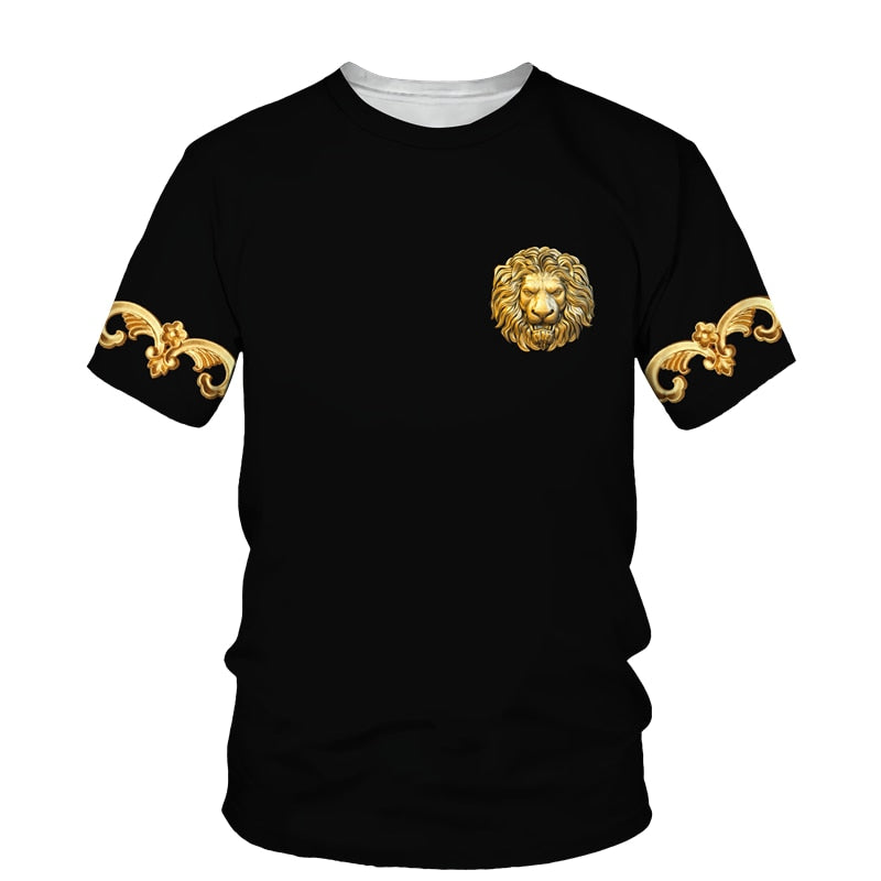 luxury Lion T-shirt - animalchanel